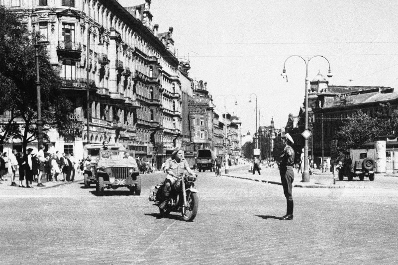 © AP Britische Truppen in Wien