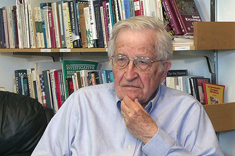 © ORF Noam Chomsky im Interview