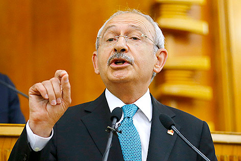 Chef der CHP Kemal Kilicdaroglu