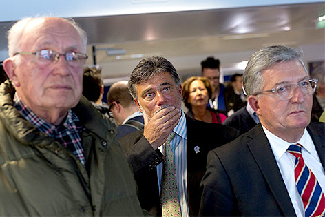 © APA/AP/Jerome Delay Fillon-Anhänger