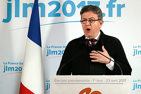© APA/AP/Francois Mori Melenchon
