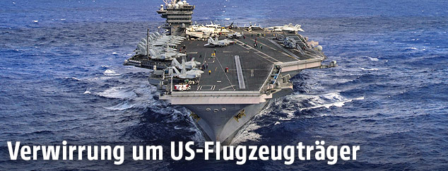 US-Flugzeugträger USS Carl Vinson