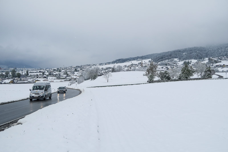 © Reuters/Dominic Ebenbichler Eindrüche vom späten Wintereinbruch