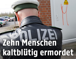 Polizist am Tatort