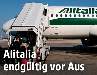 Flugzeug der Alitalia