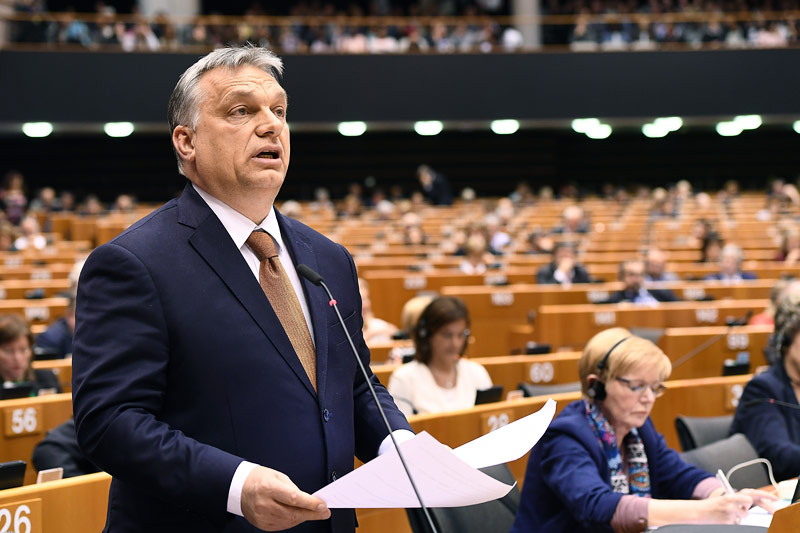 © APA/AFP/Emmanuel Dunand Der ungarische Premier Viktor Orban