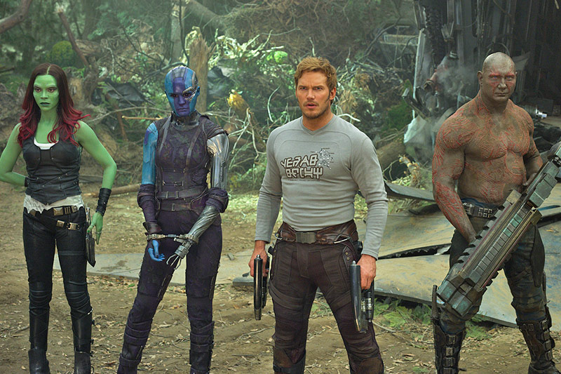 Szene aus dem Film "Guardians of the Galaxy 2"