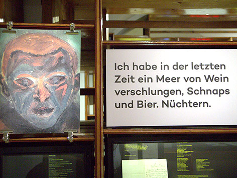 © ORF.at/Simon Hadler Bild und Zitat von Georg Trakl