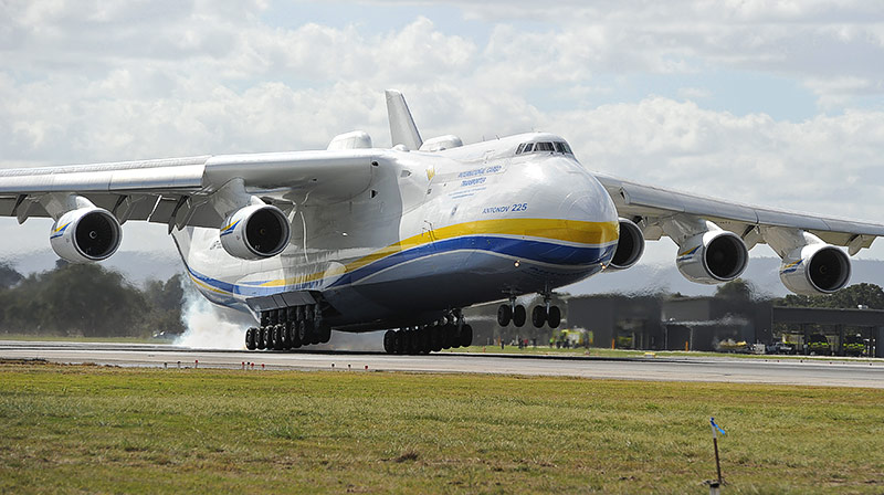 © APA/AFP/Greg Wood Flugzeug Antonov 225