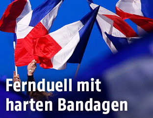 Frankreich-Flaggen