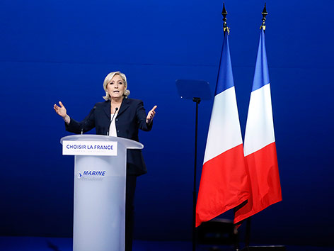 © APA/AP/Francois Mori Marine Le Pen