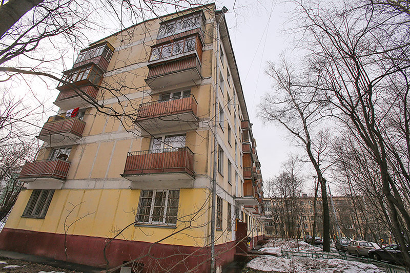 © picturedesk.com/Tass/Andrei Makhonin Plattenbau in Moskau