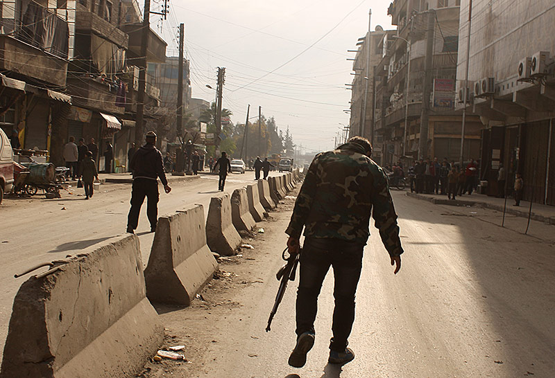 © APA/AFP/Mohamed Wesam Bewaffnete 2014 in der syrischen Stadt Aleppo