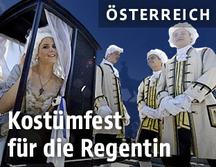 Kostümfest für Maria Theresia