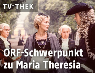 Elisabeth Augustin (Maria Theresia) und Friedrich von Thun (Franz von Lothringen)