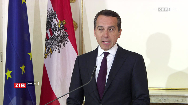 © ORF Bundeskanzler Christian Kern (SPÖ)