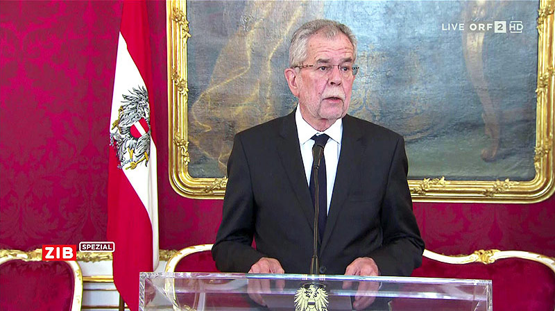 © ORF Bundespräsident Alexander Van der Bellen