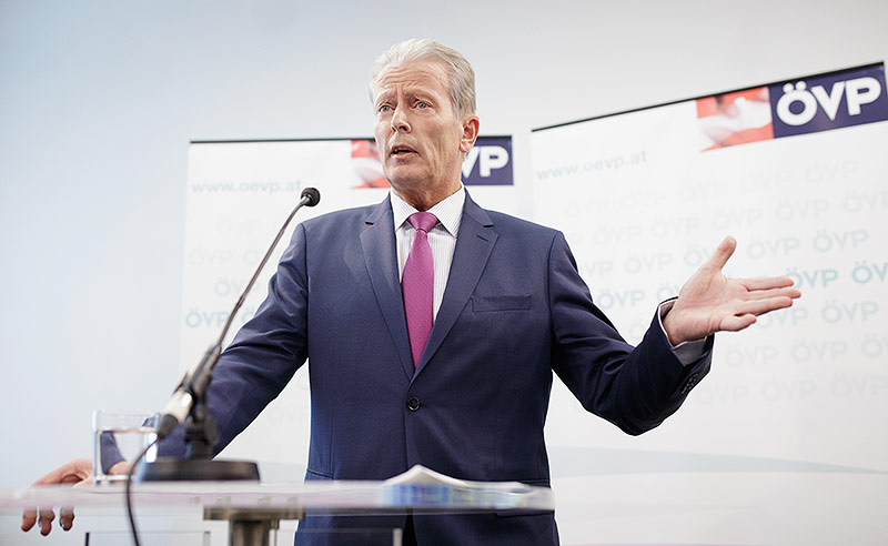 © APA/Georg Hochmuth Der ehemalige Vizekanzler Reinhold Mitterlehner (ÖVP)
