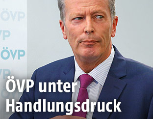 Der zur&uuml;ckgetretene Vizekanzler Reinhold Mitterlehner (&Ouml;VP)