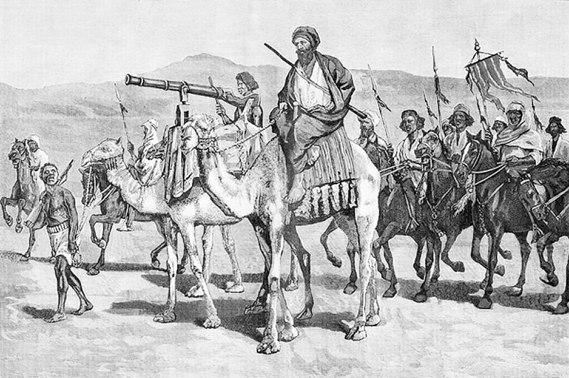 © Verlagsarchiv Eine Vorhut der Truppen des Mahdi