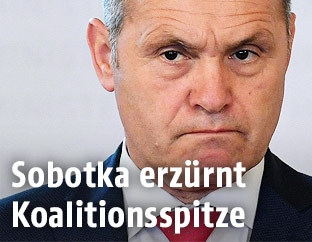 Innenminister Wolfgang Sobotka (&Ouml;VP)