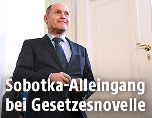 Innenminister Wolfgang Sobotka (&Ouml;VP)
