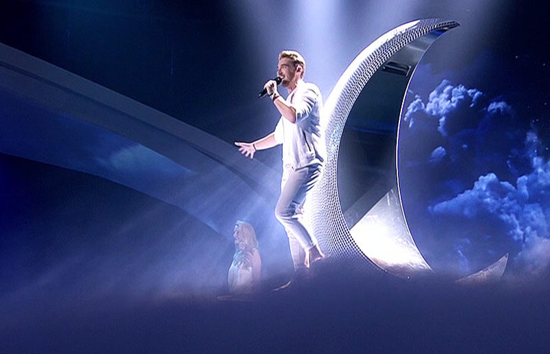 © EBU/ORF Nathan Trent beim ESC 2017