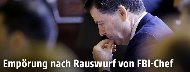 Der Chef der US-Bundespolizei FBI, James Comey