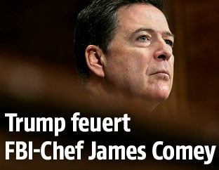 Chef der US-Bundespolizei FBI, James Comey