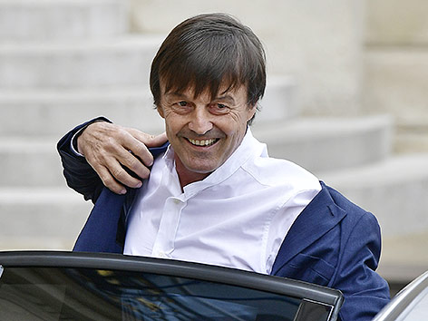 Frankreichs Umweltminister Nicolas Hulot