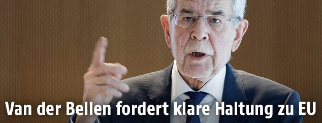 Bundespr&auml;sident Alexander Van der Bellen