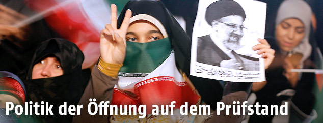 Wahlveranstaltung im Iran