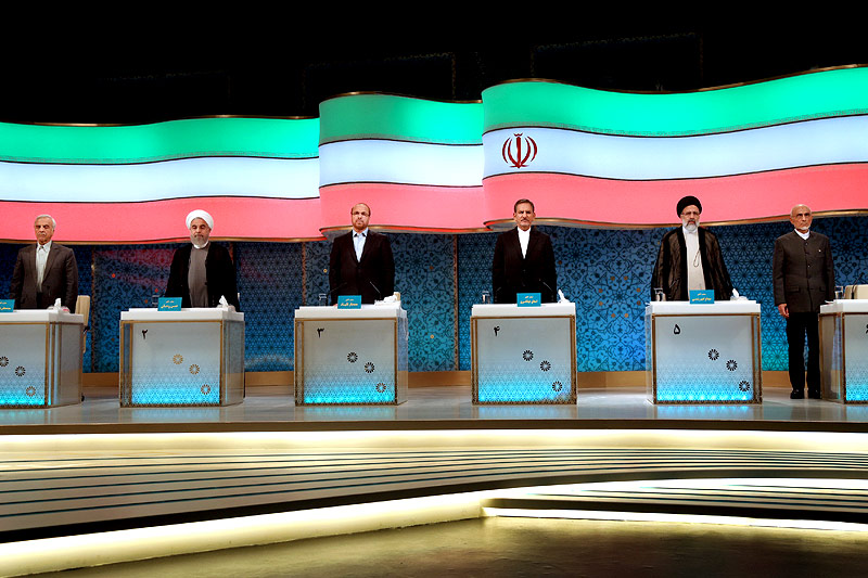 Wahlkonfrontation im Iran