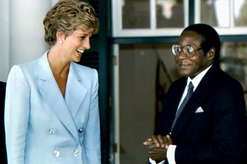 Robert Mugabe und Diana