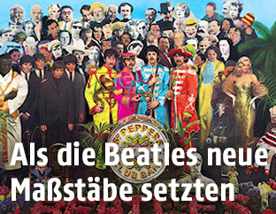 Albumcover von "Sgt. Pepper’s Lonely Hearts Club Band"