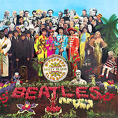 © Parlophone/EMI/Robert Fraser/Jann Haworth/Michael Cooper Albumcover von "Sgt. Pepper’s Lonely Hearts Club Band"