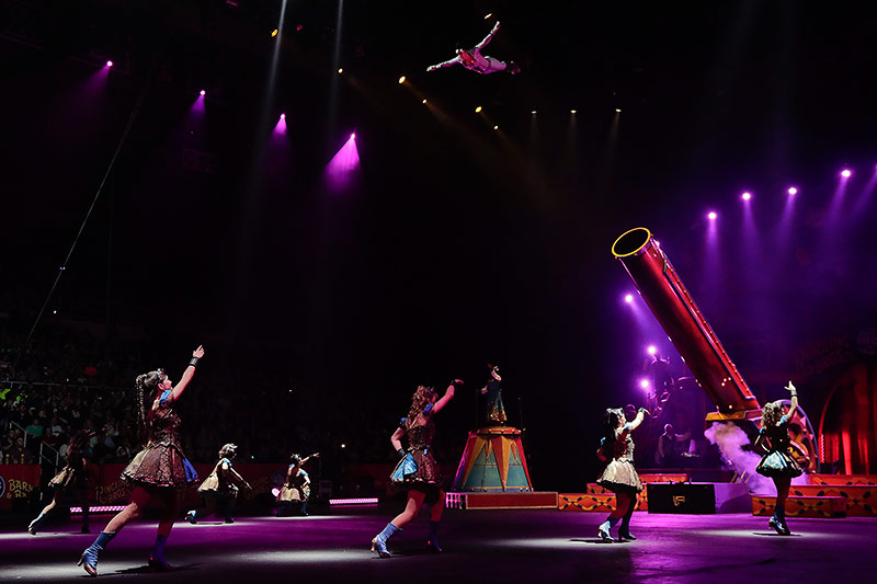 © APA/AP/Julie Jacobson Performance der Ringling Bros.