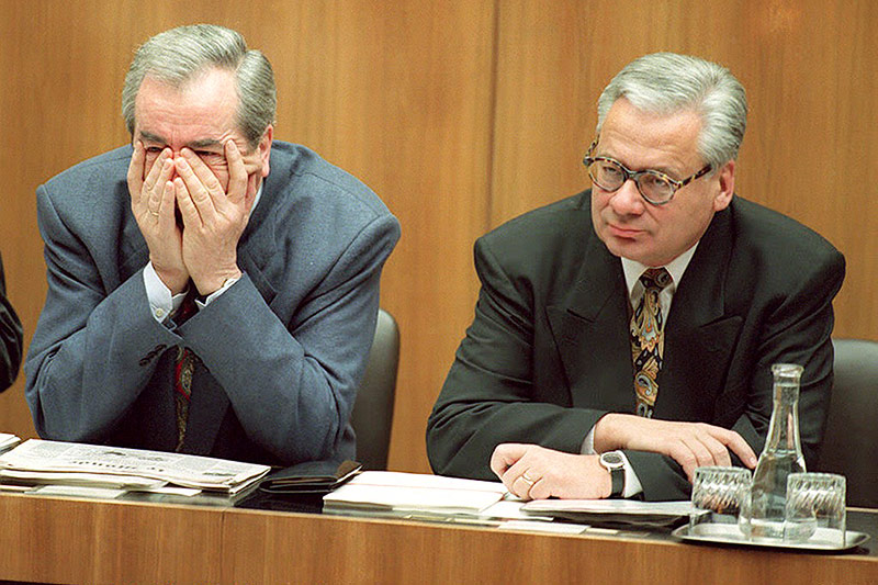 © APA/Robert Jäger Alois Mock und Erhard Busek