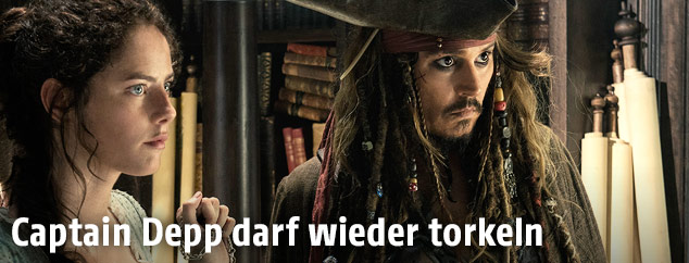 Szene aus dem Film "Fluch der Karibik: Salazars Rache"