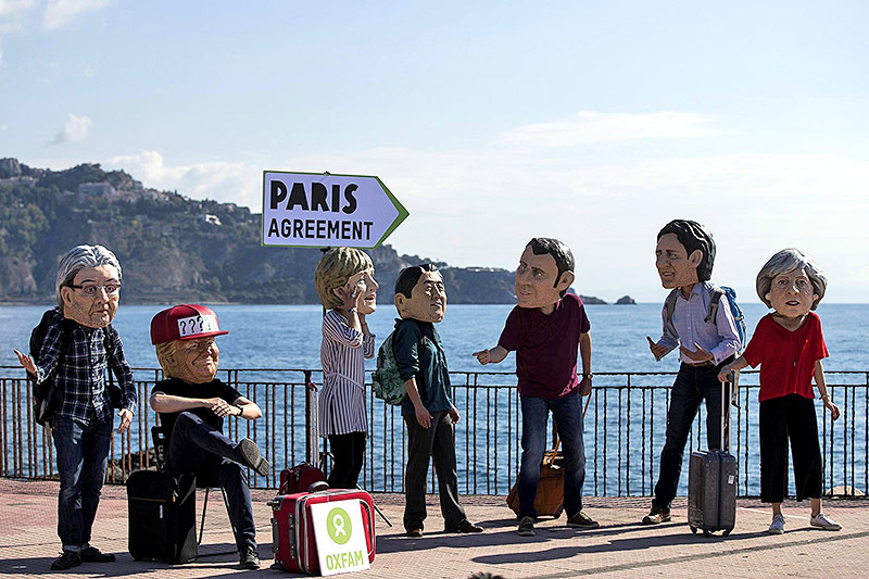 © APA/AP/ANSA/Angelo Carconi Demonstranten