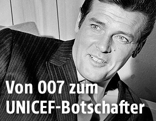 Archivbild des britischen Schauspielers Roger Moore aus dem Jahr 1968