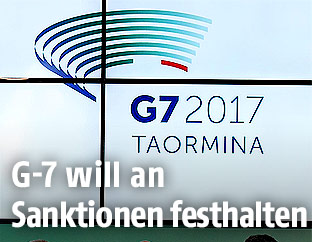 Logo des G-7 Treffens ins Sizilien