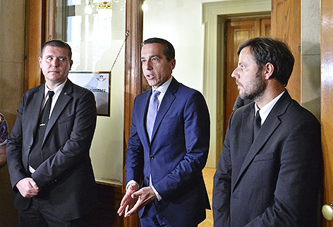 © APA/Herbert Neubauer Bundeskanzler Christian Kern (SPÖ)