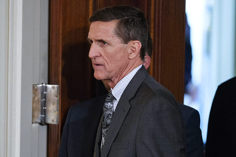 © AP/Evan Vucci US-Präsident Donald Trumps Ex-Sicherheitsberater Michael Flynn