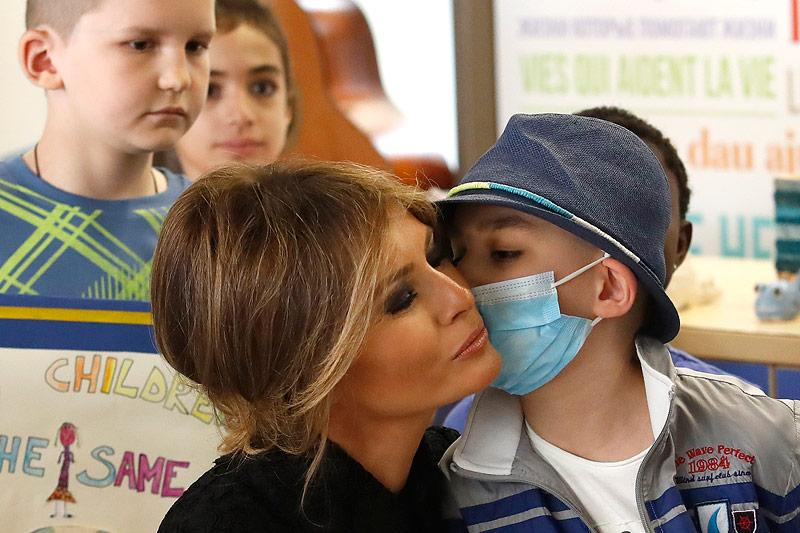 © APA/AP/Evan Vucci Eindrücke von Trumps Besuch im Vatikan