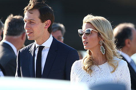 © Reuters/Alessandro Bianchi Jared Kushner und Ivanka Trump
