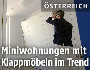 Klappmöbel in Miniwohung