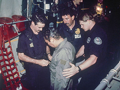 Manuel Noriega wird verhaftet
