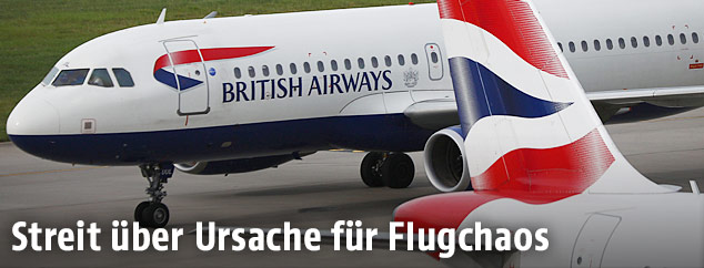 British-Airways-Maschine am Londoner Flughafen Heathrow