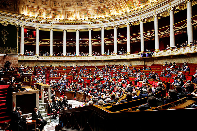 © Reuters/Benoit Tessier Französische Nationalversammlung